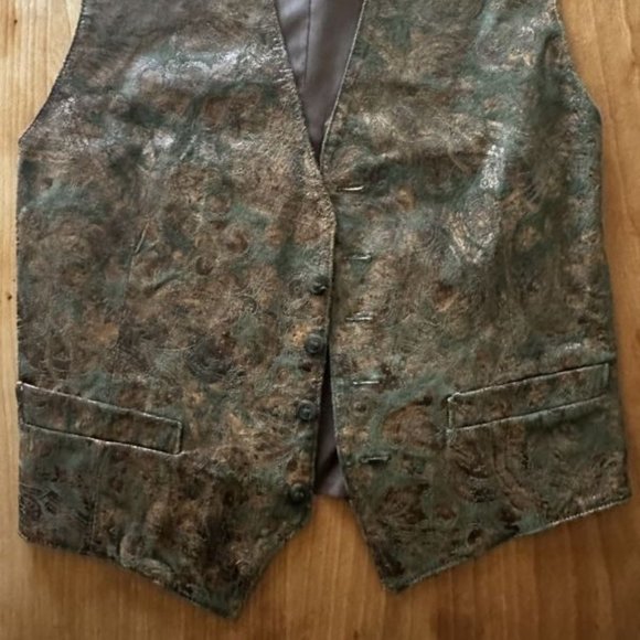 Suede-front Kenar vest size L - Picture 2 of 4